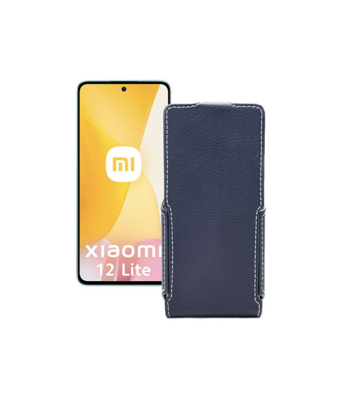 Чохол-флип з екошкіри для телефону Xiaomi 12 Lite