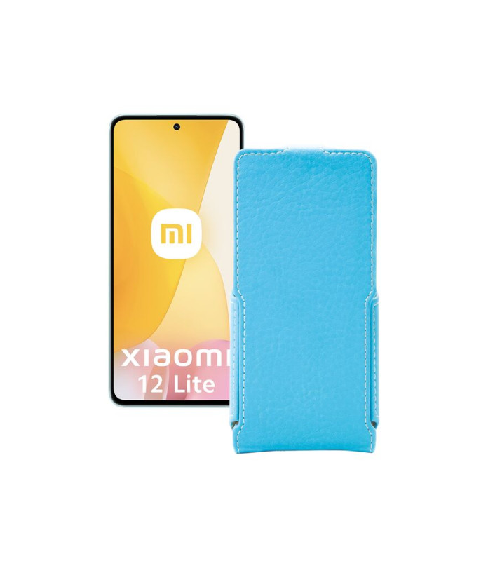 Чохол-флип з екошкіри для телефону Xiaomi 12 Lite