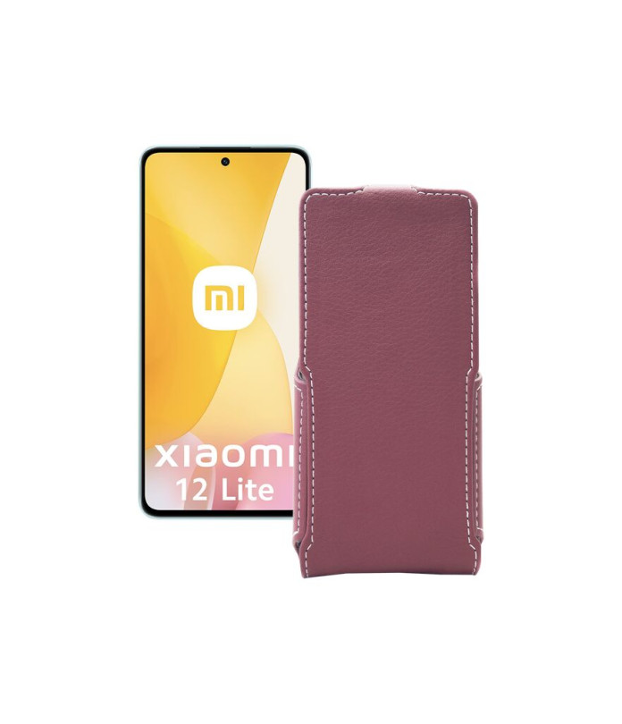 Чохол-флип з екошкіри для телефону Xiaomi 12 Lite