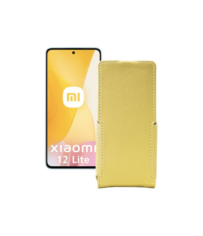 Чохол-флип з екошкіри для телефону Xiaomi 12 Lite