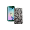 Чохол-флип з екошкіри для телефону Samsung Galaxy S6 Edge (G925)