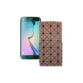 Чохол-флип з екошкіри для телефону Samsung Galaxy S6 Edge (G925)