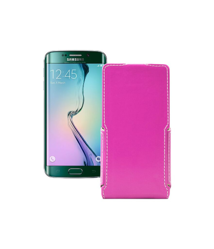 Чохол-флип з екошкіри для телефону Samsung Galaxy S6 Edge (G925)