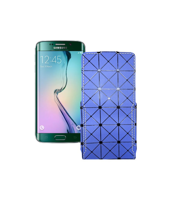 Чохол-флип з екошкіри для телефону Samsung Galaxy S6 Edge (G925)