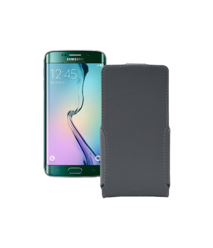 Чохол-флип з екошкіри для телефону Samsung Galaxy S6 Edge (G925)