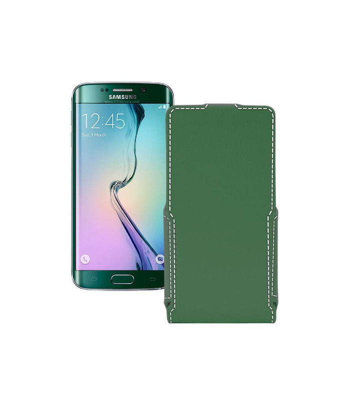 Чохол-флип з екошкіри для телефону Samsung Galaxy S6 Edge (G925)