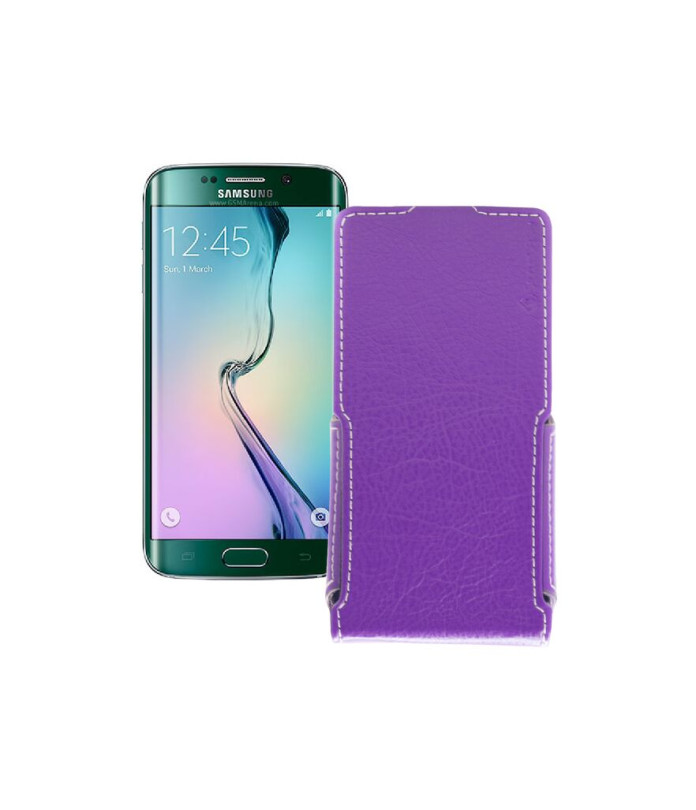 Чохол-флип з екошкіри для телефону Samsung Galaxy S6 Edge (G925)