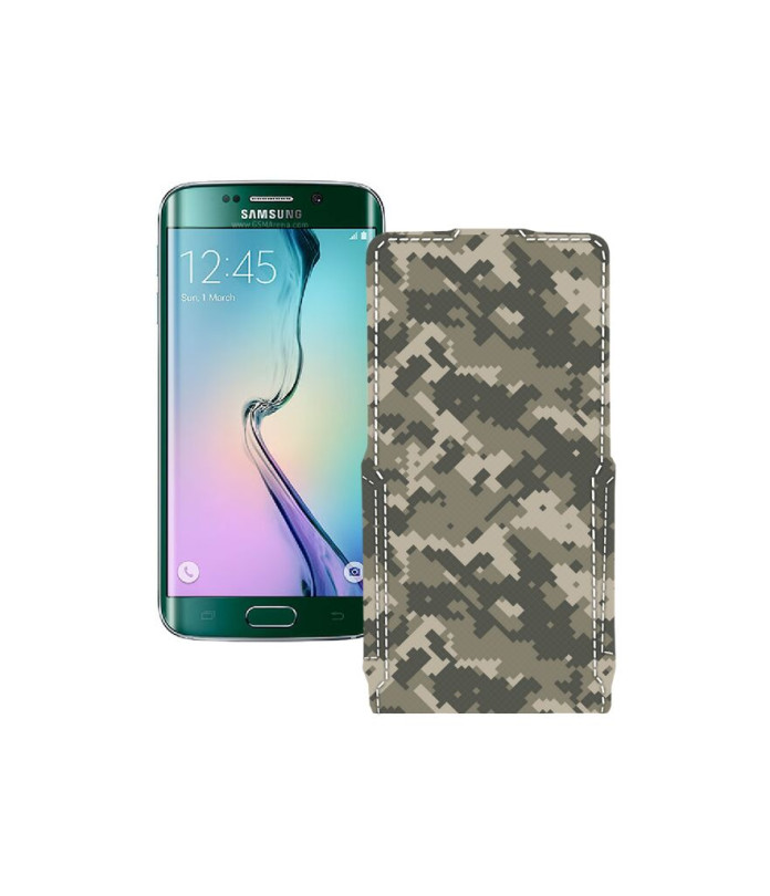 Чохол-флип з екошкіри для телефону Samsung Galaxy S6 Edge (G925)