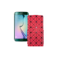 Чохол-флип з екошкіри для телефону Samsung Galaxy S6 Edge (G925)