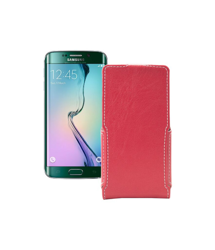 Чохол-флип з екошкіри для телефону Samsung Galaxy S6 Edge (G925)