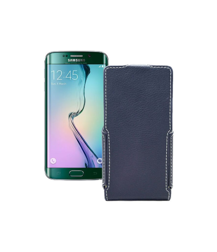 Чохол-флип з екошкіри для телефону Samsung Galaxy S6 Edge (G925)