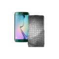 Чохол-флип з екошкіри для телефону Samsung Galaxy S6 Edge (G925)