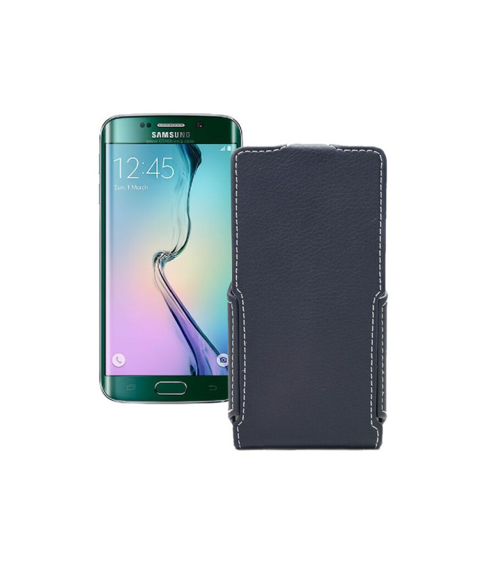 Чохол-флип з екошкіри для телефону Samsung Galaxy S6 Edge (G925)