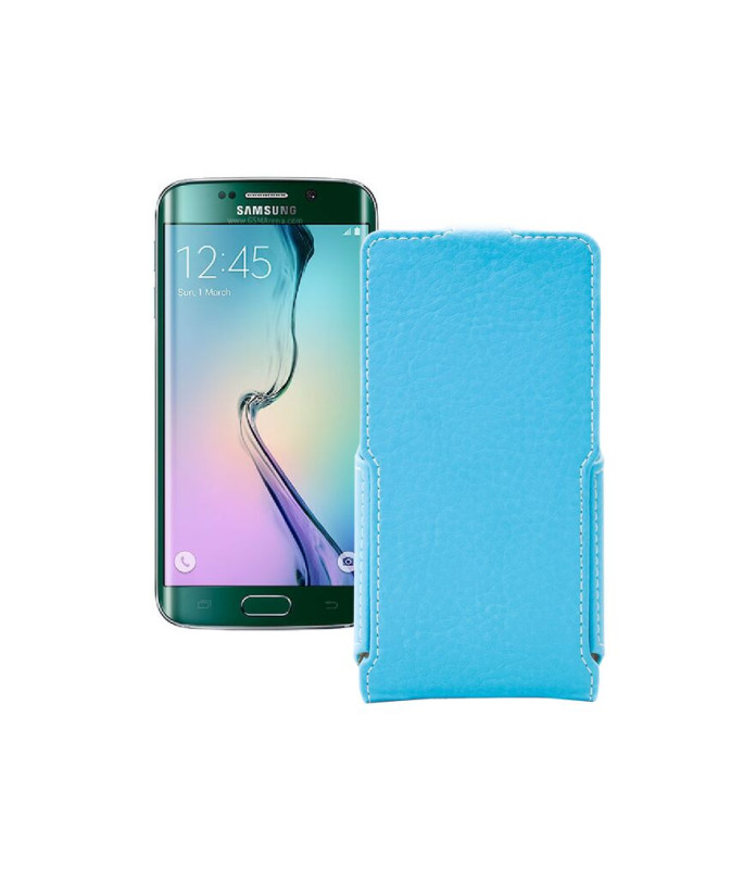 Чохол-флип з екошкіри для телефону Samsung Galaxy S6 Edge (G925)