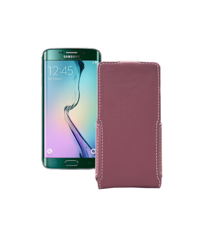 Чохол-флип з екошкіри для телефону Samsung Galaxy S6 Edge (G925)