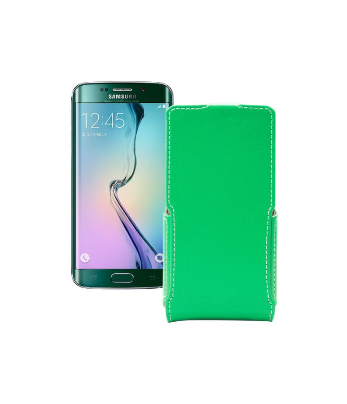 Чохол-флип з екошкіри для телефону Samsung Galaxy S6 Edge (G925)