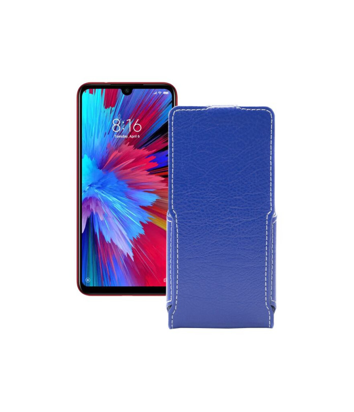 Чохол-флип з екошкіри для телефону Xiaomi Redmi Note 7s