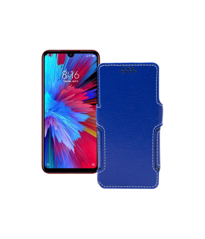 Чохол-книжка з екошкіри для телефону Xiaomi Redmi Note 7s