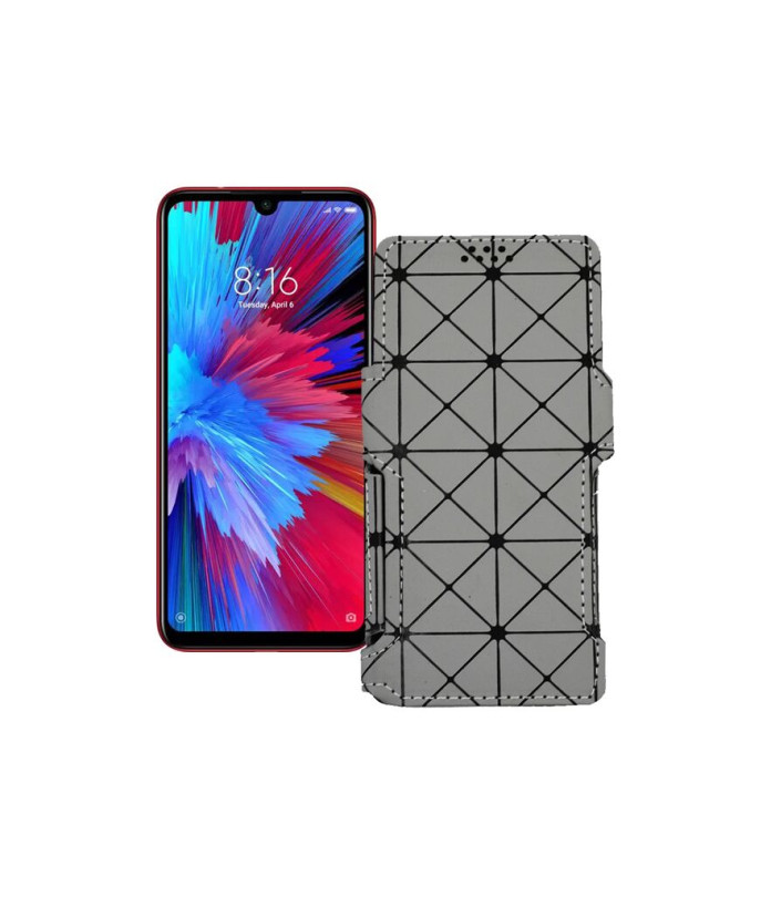 Чохол-книжка з екошкіри для телефону Xiaomi Redmi Note 7s