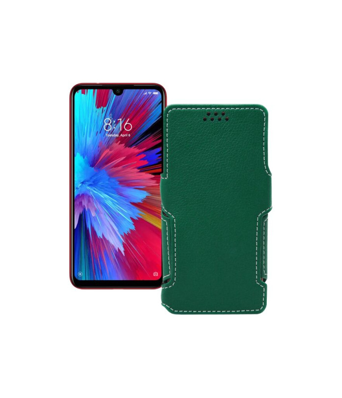 Чохол-книжка з екошкіри для телефону Xiaomi Redmi Note 7s