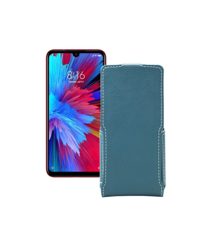 Чохол-флип з екошкіри для телефону Xiaomi Redmi Note 7s