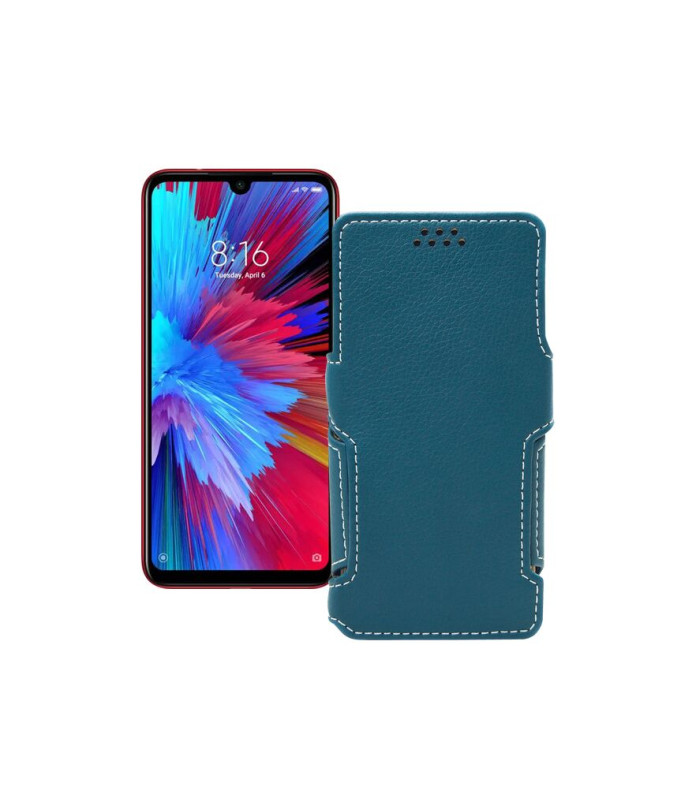 Чохол-книжка з екошкіри для телефону Xiaomi Redmi Note 7s