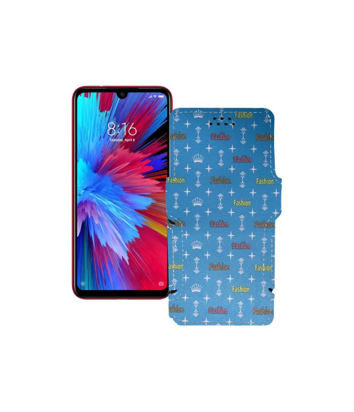 Чохол-книжка з екошкіри для телефону Xiaomi Redmi Note 7s