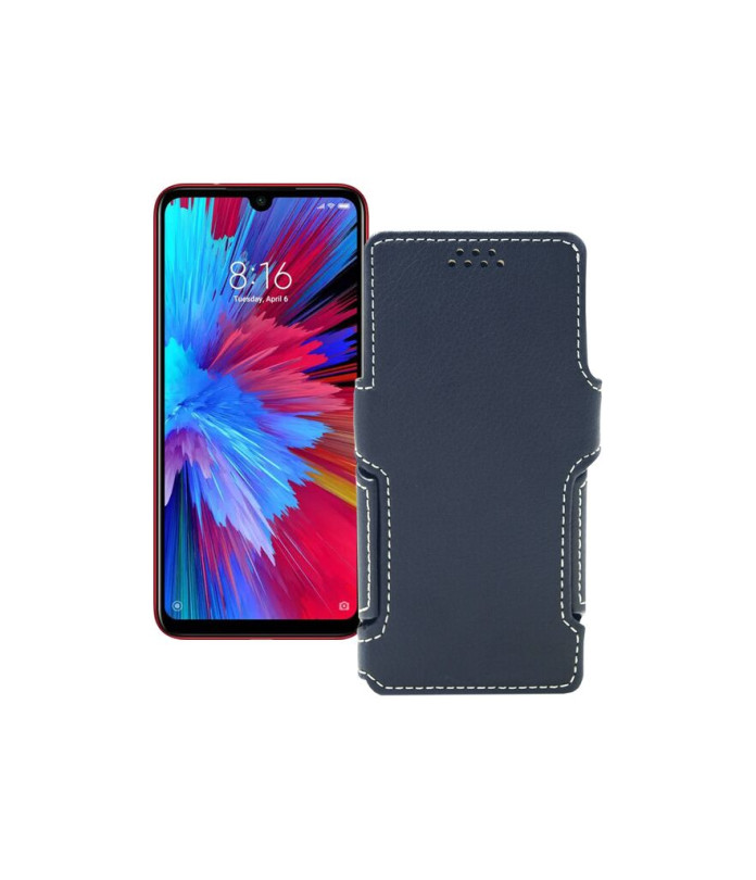 Чохол-книжка з екошкіри для телефону Xiaomi Redmi Note 7s