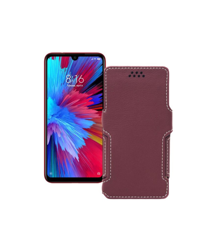 Чохол-книжка з екошкіри для телефону Xiaomi Redmi Note 7s