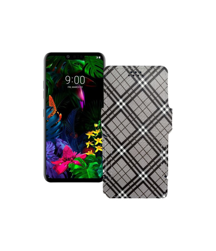 Чохол-книжка з екошкіри для телефону LG G8 ThinQ