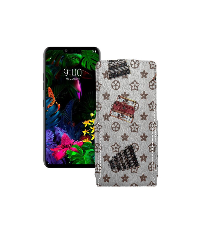 Чохол-флип з екошкіри для телефону LG G8 ThinQ