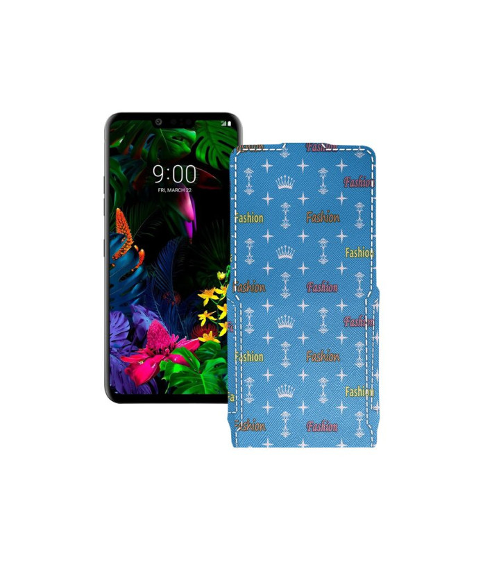 Чохол-флип з екошкіри для телефону LG G8 ThinQ