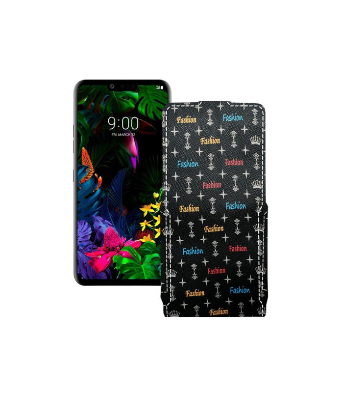 Чохол-флип з екошкіри для телефону LG G8 ThinQ