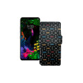 Чохол-книжка з екошкіри для телефону LG G8 ThinQ