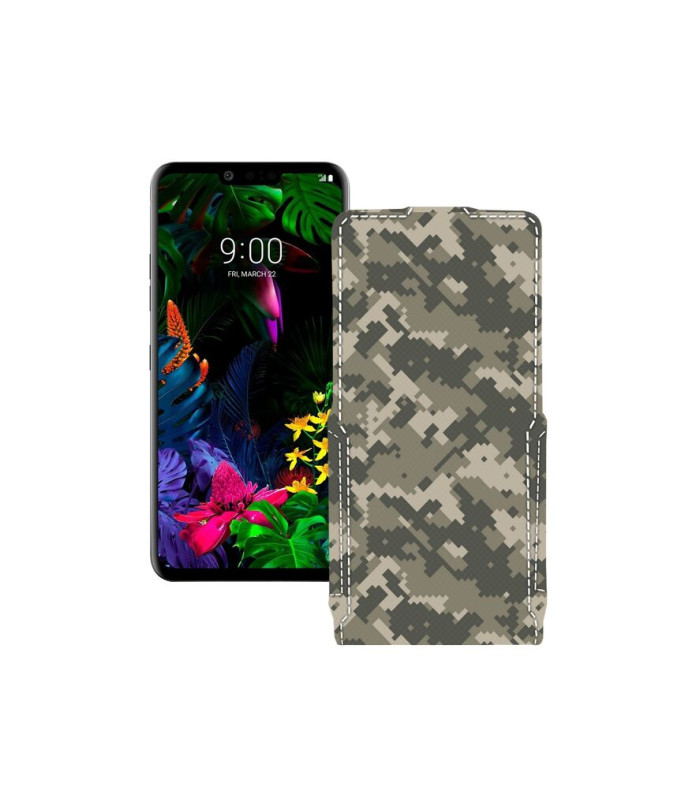 Чохол-флип з екошкіри для телефону LG G8 ThinQ