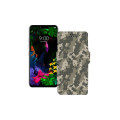 Чохол-книжка з екошкіри для телефону LG G8 ThinQ