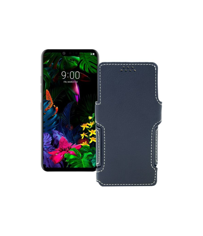 Чохол-книжка з екошкіри для телефону LG G8 ThinQ