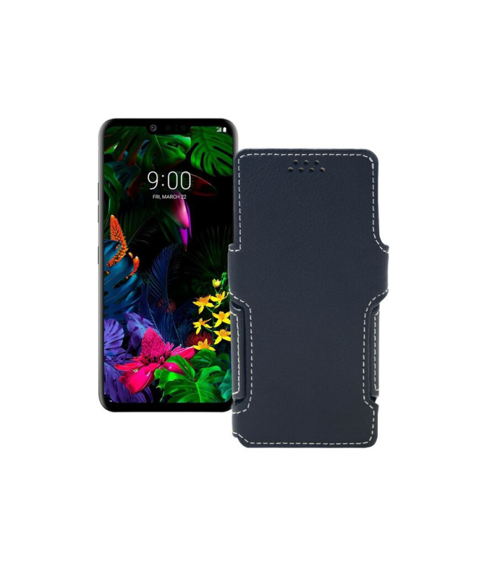 Чохол-книжка з екошкіри для телефону LG G8 ThinQ