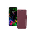 Чохол-книжка з екошкіри для телефону LG G8 ThinQ