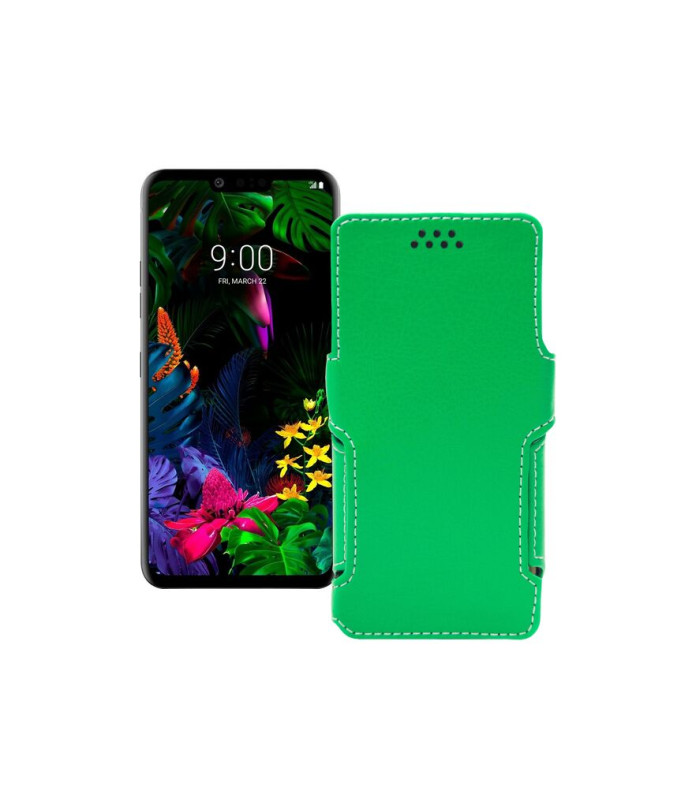 Чохол-книжка з екошкіри для телефону LG G8 ThinQ