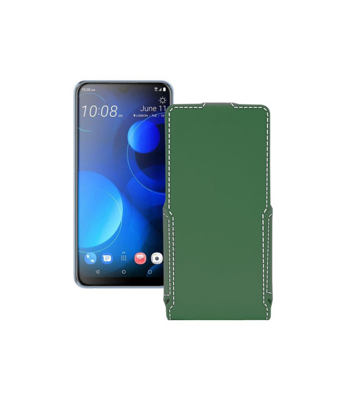 Чохол-флип з екошкіри для телефону HTC desire 19 Plus