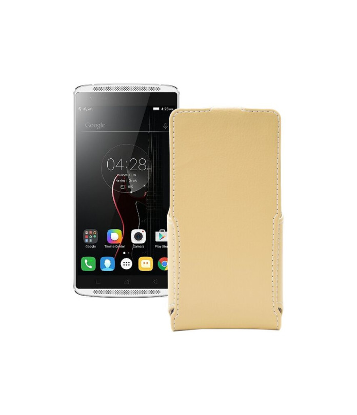 Чохол-флип з екошкіри для телефону Lenovo Vibe X3 lite