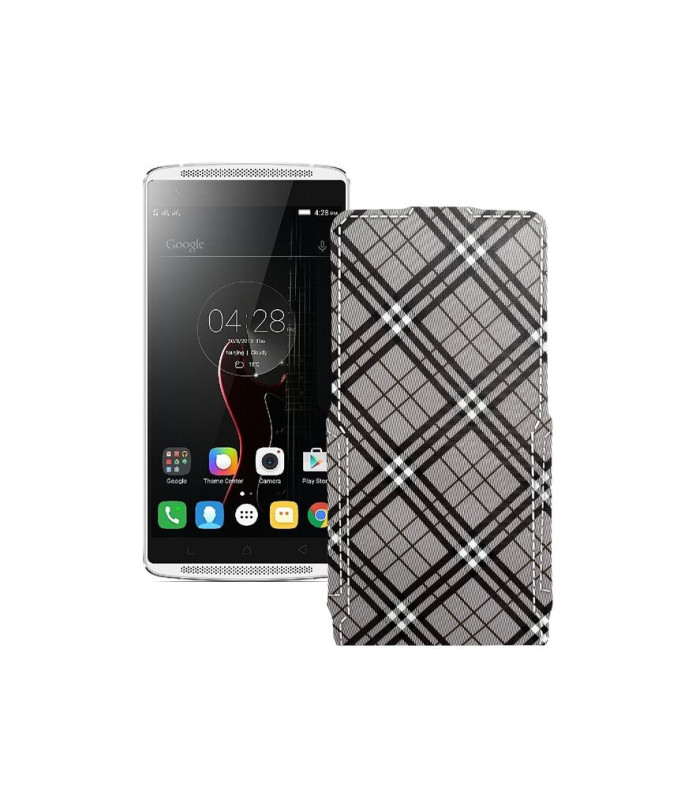 Чохол-флип з екошкіри для телефону Lenovo Vibe X3 lite