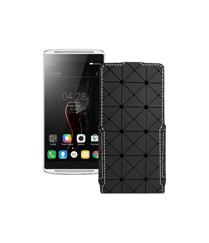 Чохол-флип з екошкіри для телефону Lenovo Vibe X3 lite