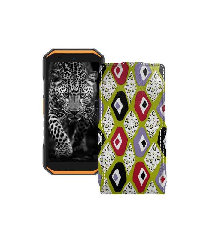 Чохол-флип з екошкіри для телефону Ulefone Armor X32