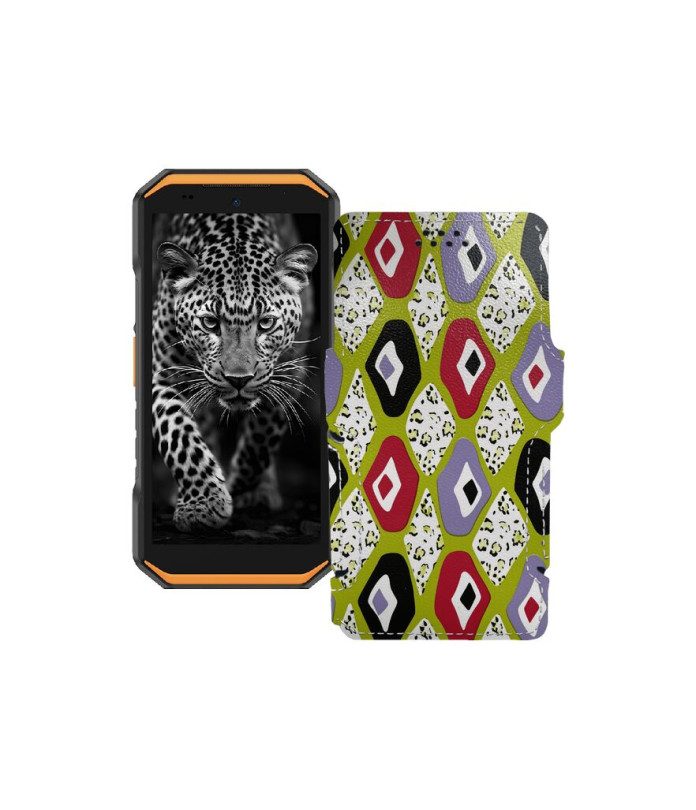 Чохол-книжка з екошкіри для телефону Ulefone Armor X32