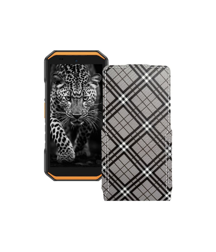 Чохол-флип з екошкіри для телефону Ulefone Armor X32