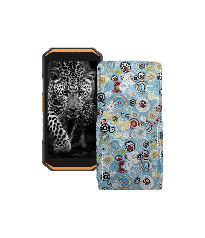 Чохол-флип з екошкіри для телефону Ulefone Armor X32