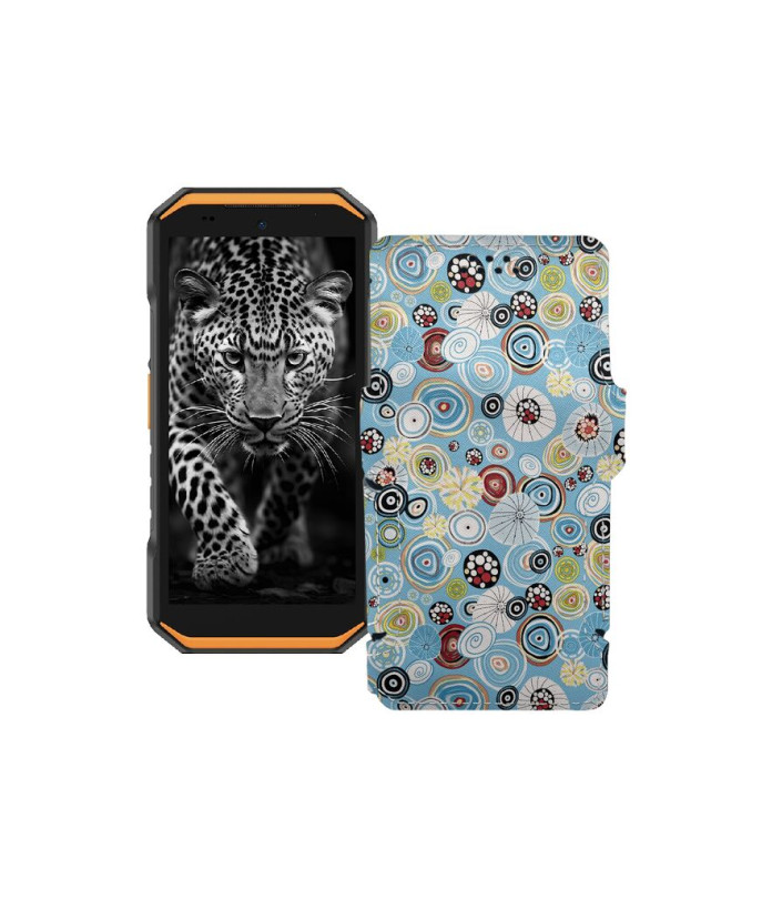 Чохол-книжка з екошкіри для телефону Ulefone Armor X32