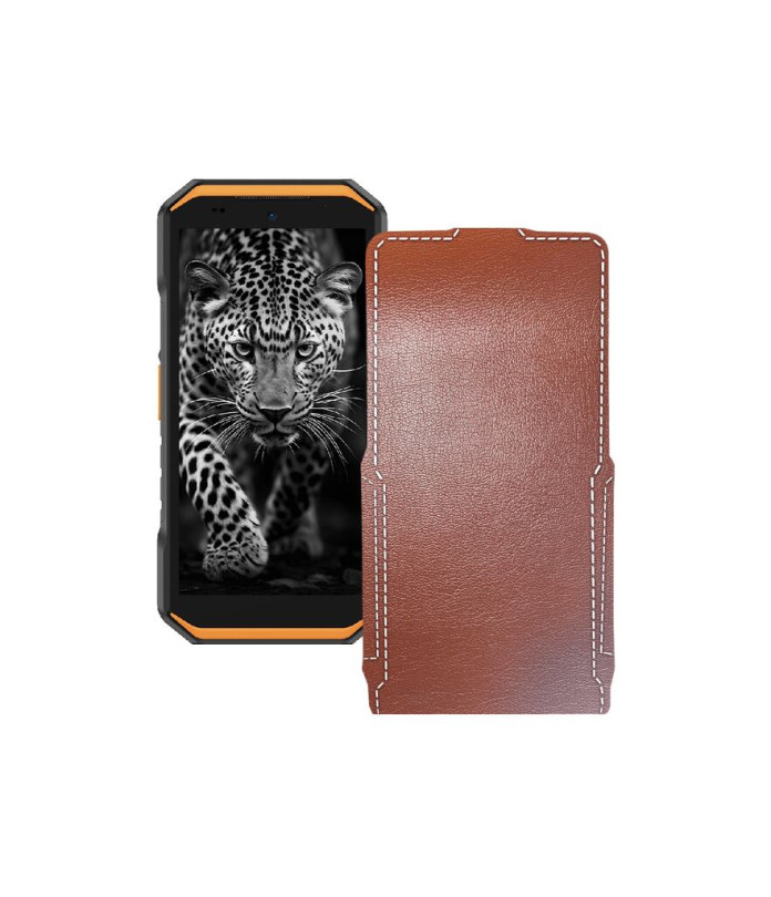 Чохол-флип з екошкіри для телефону Ulefone Armor X32
